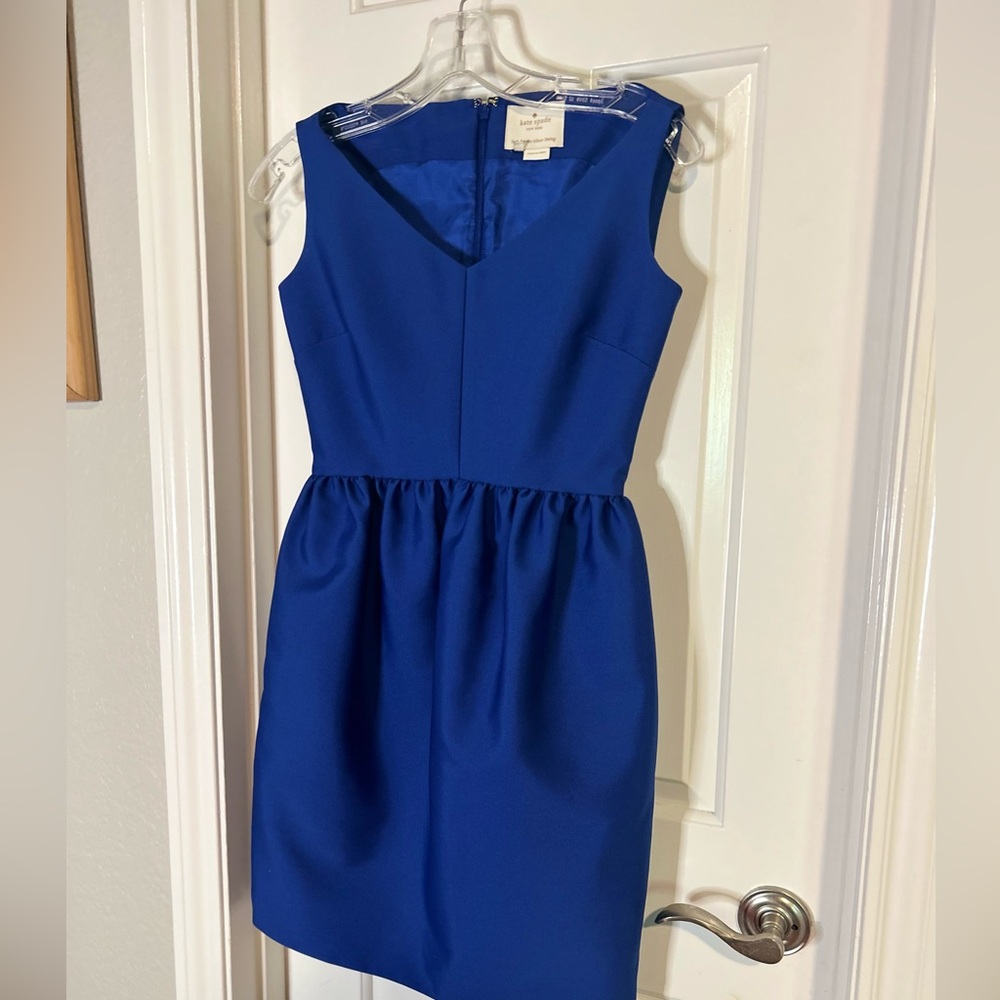Kate Spade royal blue cocktail dress. Perfect for Homecoming or a business event